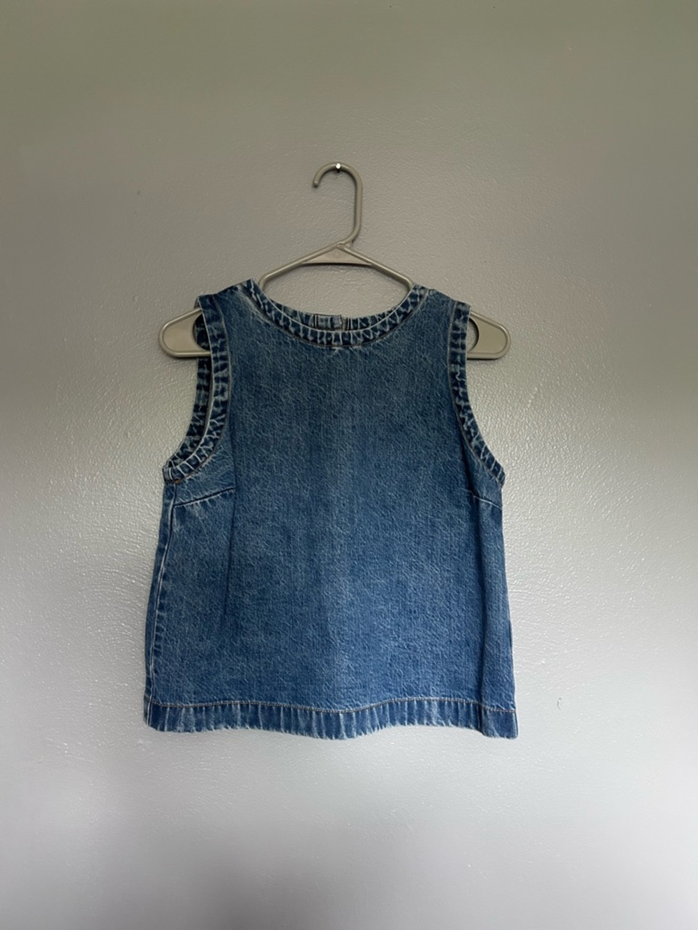 Abercrombie & Fitch Light Blue Denim Shell Tank - Picture 3 of 6